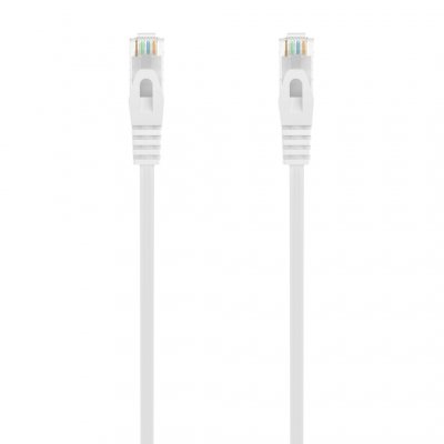 CABLE RED AISENS RJ45 LSZH CAT.6A 1.0M BLANCO
