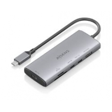 Dock AISENS 6en1 Usb-C a HDMI/Usb/mSD (ASUC-6P029-GR)