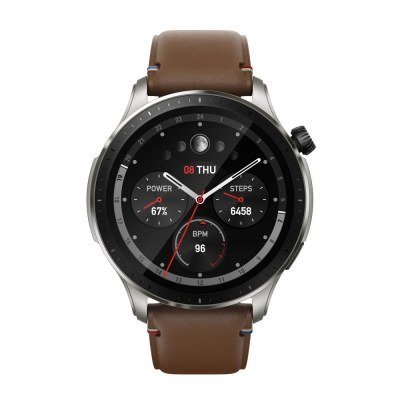 Pulsera reloj deportiva amazfit gtr 4 marron 1.43pulgadas - smartwatch