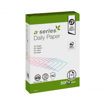 CAJA 5 PAQ. PAPEL 500H A-SERIES DAILY A4