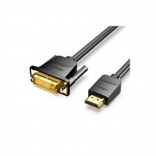 Vention Cable Conversor ABFBF/ DVI Macho - HDMI Macho/ 1m/ Negro