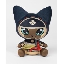 Peluche item lab monster hunter kamura palico