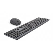 Gembird KBS-ECLIPSE-M500-PT teclado Ratón incluido Universal RF inalámbrico QWERTY Portugués Gris