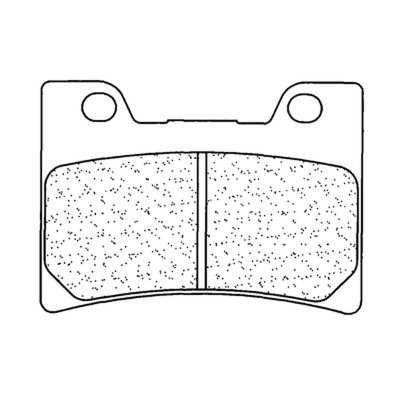 Juego de pastillas sinterizadas CL BRAKES (2309XBK5) 2309XBK5