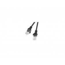 Lanberg PCU6-10CC-0025-BK Latiguillo de red rj45 Cat6 U/UTP 0.25m negro
