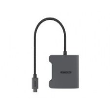 Adaptador SITECOM Usb-C a 2HDMI2.0 4K 60Hz (AD-1017)