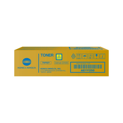 Konica Minolta TNP92 Amarillo Cartucho de Toner Original TNP92Y/AE1Y250