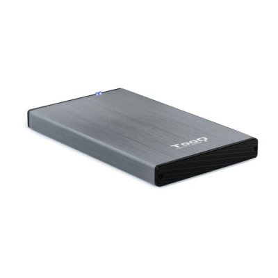 TooQ TQE-2527G caja para disco duro externo Caja de disco duro (HDD) Negro, Gris 2.5