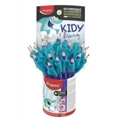 LAPIZ MAPED PLAST-HB + 1 GRIP BOTE de 2