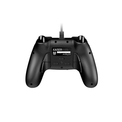 Krom Kaiser Negro USB Gamepad Analógico/Digital PC, PlayStation 4, Playstation 3