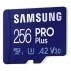 Tarjeta De Memoria Samsung Pro Plus 2021 256Gb Microsd Xc/ Clase 10/ 160Mbs