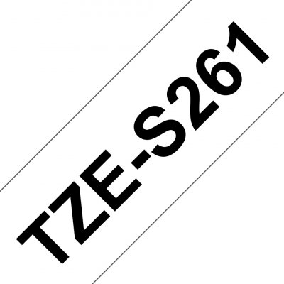 TZE-S261 cinta para impresora de etiquetas TZ