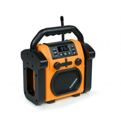 Thomson WKR60BT Radio y Altavoz 30W - Resistente a Salpicaduras y Polvo - Color Naranja