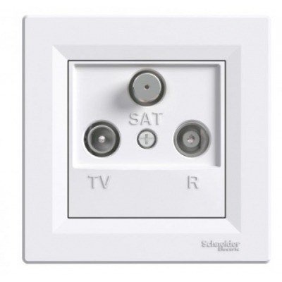 TOMA TV-SAT MEDIA MONOBLOCK ASFORA BLANCO