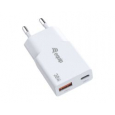 Cargador Pared Equip GaN Slim Usb-C Usb-A 30W (245523)