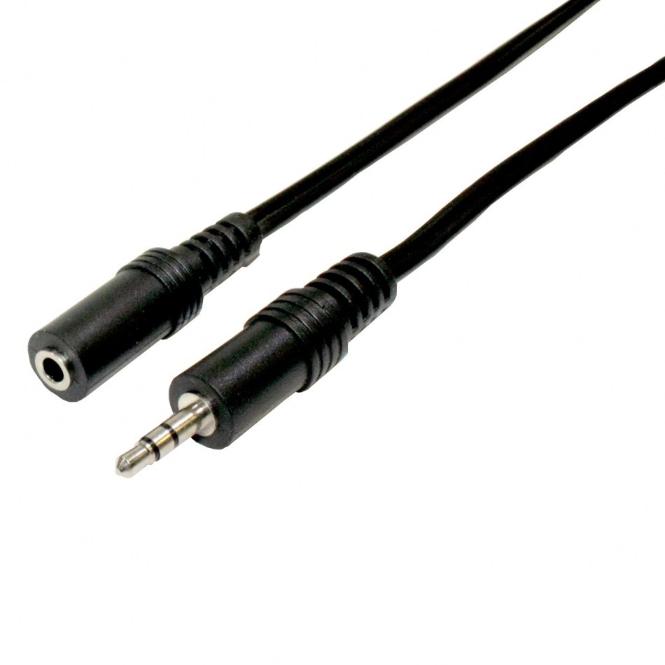 Cable JACK 3,5 ST Macho-Hembra 3,5 ST 1,5mt