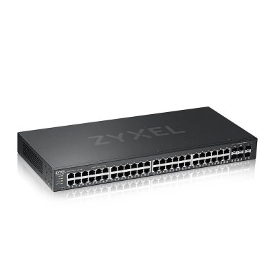 GS2220-50-EU0101F switch Gestionado L2 Gigabit Ethernet (10/100/1000) Negro