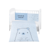 Juego de cama 2 piezas Estilo UE 70/140 Bear with me Azul
