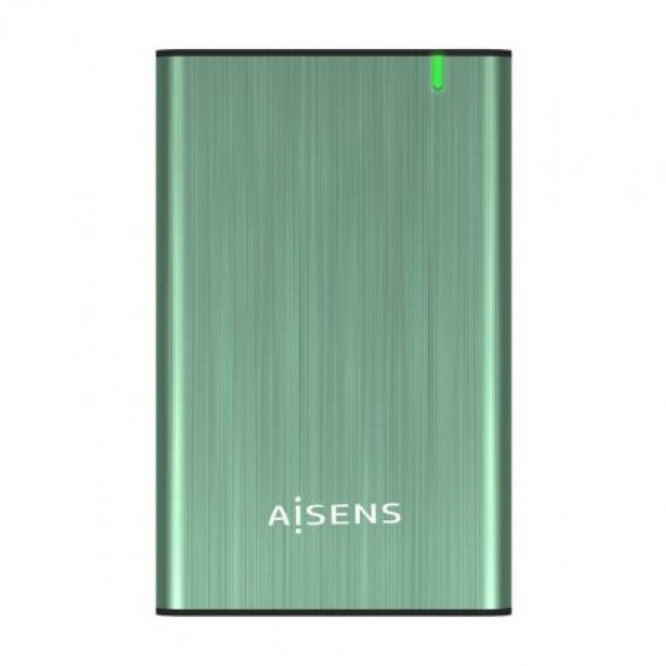 Caja Externa para Disco Duro de 2.5 Aisens ASE-2525SGN/ USB 3.0/ Sin tornillos