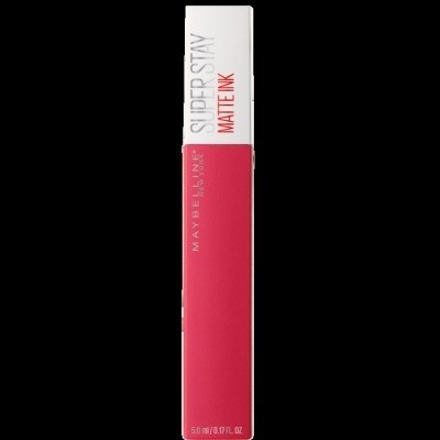 Maybelline Pintalabios Mate Larga Duración Superstay Matte Ink Tono 155 Savant Color Rosa