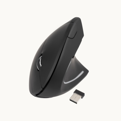 RATON OPTICO INALAMBRICO ERGONOMICO VERTICAL TQMW-1104-B TOOQ