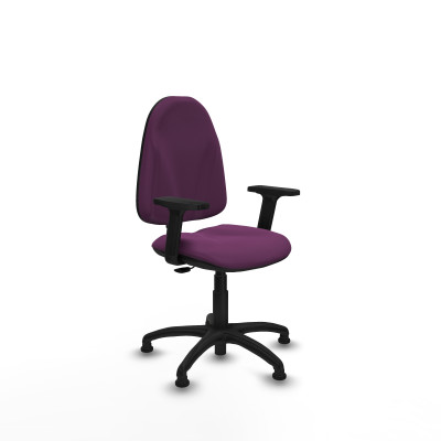 Algarra CP similpiel morado brazos 2D base poliamida topes