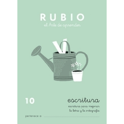 CUADERNOS RUBIO ESCRITURA 10 - Pack de 10 Unidades - C10