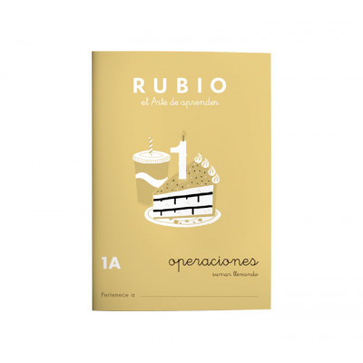 CUADERNO RUBIO A5 OPERAC.y PROBLEMAS 1A - Pack de 10 unidades