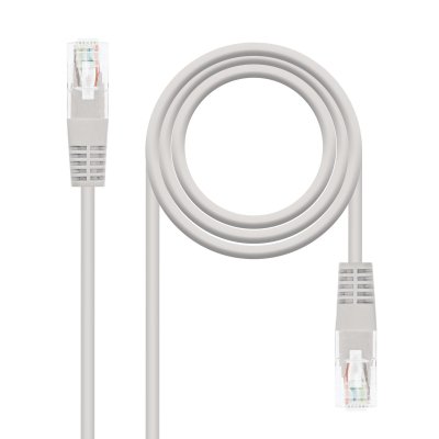 Nanocable - CABLE RED LATIGUILLO LSZH CAT.6 UTP AWG24, 3 M