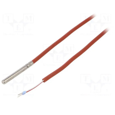 Sensor Temperatura Pt100 100Ω kl.B Cables 1,5m