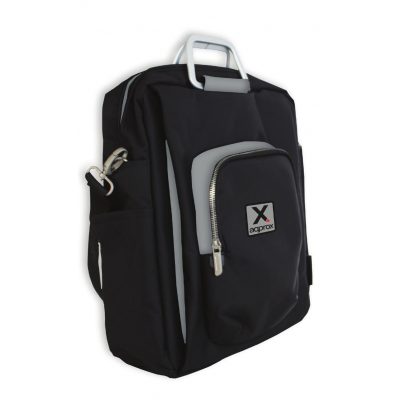 appNBST15x maletines para portátil 39,6 cm (15.6) Mochila bandolera Negro, Gris
