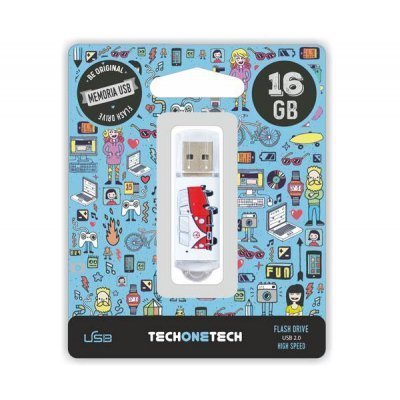 Pendrive 16GB Tech One Tech Camper VAN-VAN USB 2.0