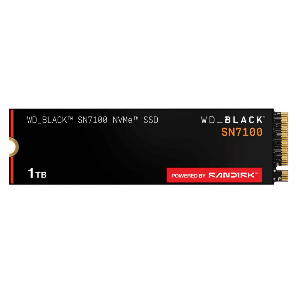 Black WDS100T4X0E-00CJA0 unidad de estado sólido 1 TB M.2 PCI Express 4.0 NVMe TLC 3D NAND
