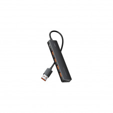 Vention CHOBB hub de interfaz USB 3.2 Gen 2 (3.1 Gen 2) Type-A 10000 Mbit/s Negro