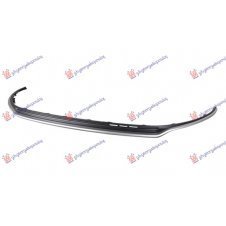 MOLDURA SUPERIOR EN PARACHOQUE DELANTERO (NEGRA/PLATEADA)