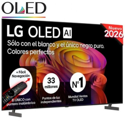 Televisor LG OLED AI B6 OLED77B6ELC 77/ Ultra HD 4K/ Smart TV/ WiFi