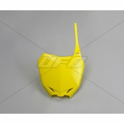 Portanúmeros delantero UFO Suzuki amarillo SU04919-102 SU04919#102