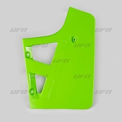 Plásticos laterales de radiador UFO Kawasaki verde KA02702-026 KA02702#026