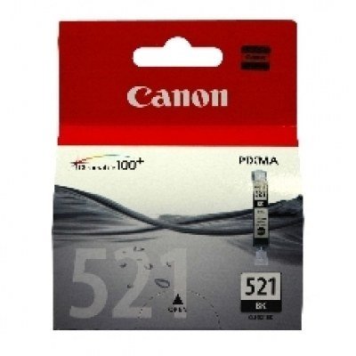 Cartucho tinta canon cli 521bk negro 9ml pixma 3600 - 4600 - 4700 - mp540 - 550 - 560 - 620 - 630 - 640 - 980 - mx860 - 870