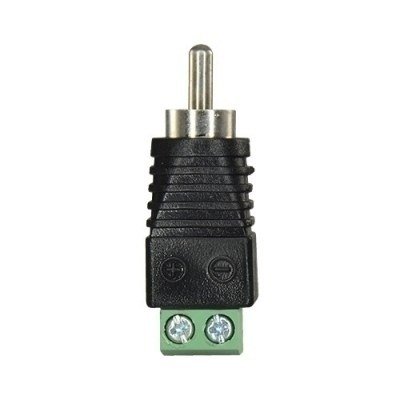 Conector RCA Macho a tornillo