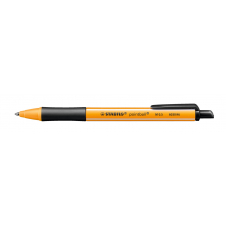 STABILO pointball Negro Bolígrafo de punta retráctil con pulsador 1 pieza(s)