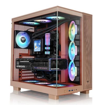 Caja ordenador gaming thermaltake view 380 xl usb cx1 atx argb cristal templado arena