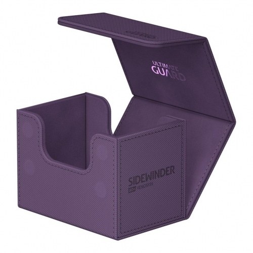 Caja de cartas ultimate guard sidewonder 80+ xenoskin monocolor violeta