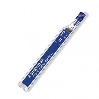 Minas Staedtler Mars Micro Carbon/ B/ 0.7mm/ 12 unidades