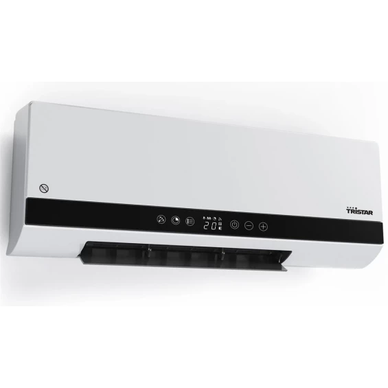 Calefactor cerámico de pared Tristar KA-5216, 2.000 W, 2 niveles, IP-22, mando a distancia, blanco - imagen 5