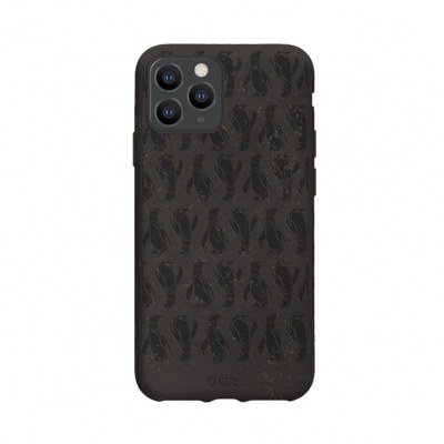 Funda sbs oceano eco - friendly iphone 11 pro max pinguino