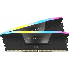 MEMORIA DIMM DDR5 CORSAIR 64GB 6400MHZ 2X32GB VENGEANCE RGB NEGRO CL32