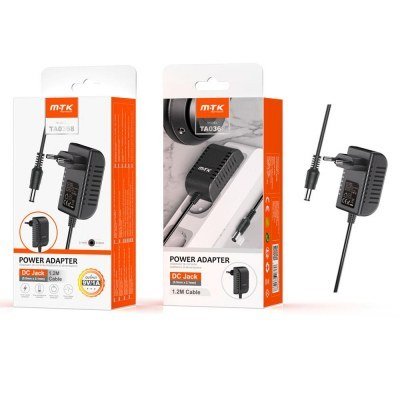 Cargador universal 9w TA0368 para router / LCD / portatil 9v 1a 5.5x2.1mm / 0053682