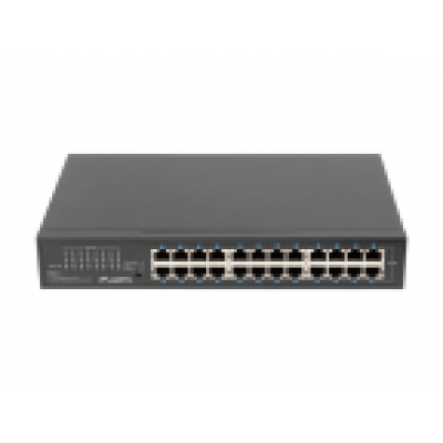 SWITCH LANBERG 24 PUERTOS GIGABIT ETHERNET RACK 19