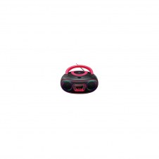 DENVER BOOMBOX RADIO CD USB MP3 BLUETOOH LUCES LED NEGRO ROSA TCL-212BTPINK